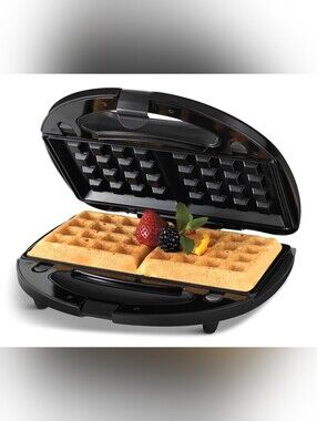 Black & Decker 4-in-1 Compact Waffle Maker & Sandwich Press